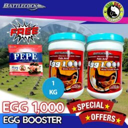 2X EGG 1000 1 KG with FREE PEPE Dewormer