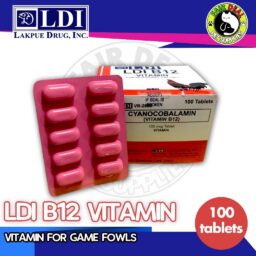 LDI B12 Vitamin - 100 Tablets (1 BOX)