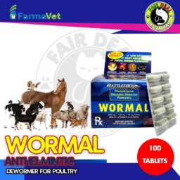 WORMAL Dewormer 100 tablets PER BOX