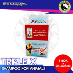 TRIPLE X Shampoo 24pcs per box (15ml) NEW Packaging