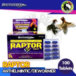 RAPTOR Anthelmintic/Dewormer (100 Tablets)